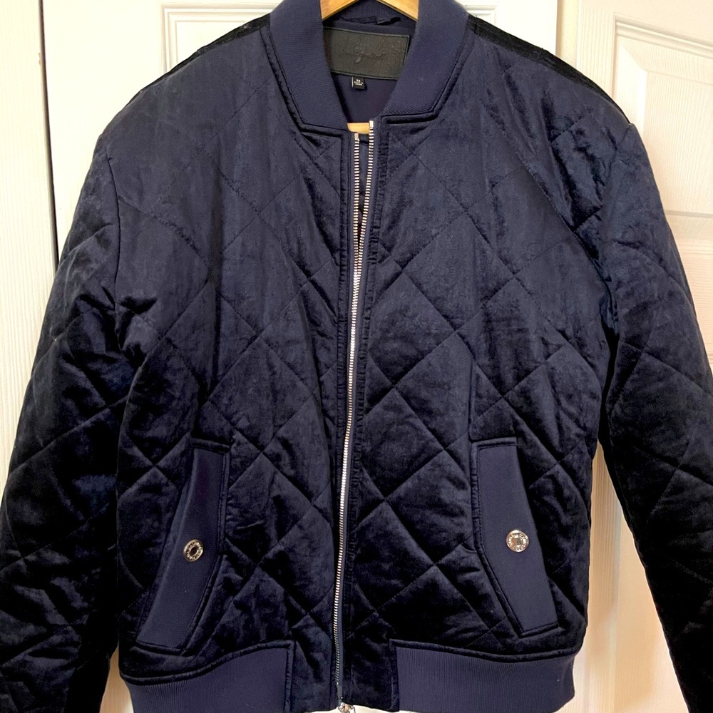 7 For All Mankind VELVET BOMBER JACKET